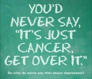 „Преодолейте го“ не е полезен съвет. Да кажеш на човек с психично заболяване да го „преодолее“ е също толкова полезно, колкото да го кажеш на пациент с рак. Прочети това.