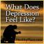 Как се чувства депресията към вас?