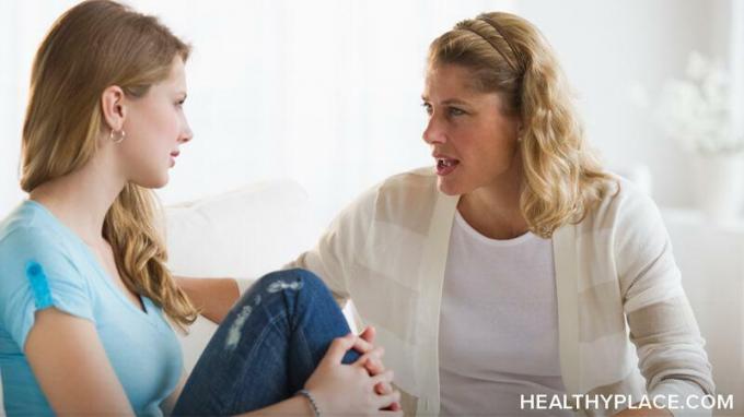 Комуникацията с нашите психично болни тийнейджъри трябва да протича и в двете посоки. Получете съвети за отваряне на здравословни линии за комуникация с психично болни тийнейджъри в HealthyPlace.