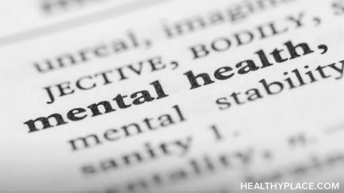 Определението на психичното здраве е различно от психичното заболяване. Вземете определението за психично здраве и вижте как се отнася за вас, на HealthyPlace.com.