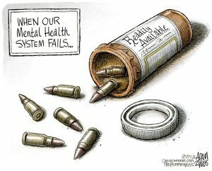 Докато извършителите на насилие с пистолет може да са психически неразположени, това не означава, че имат диагностицируемо психично заболяване. Защо разграничението има значение? Прочети това.