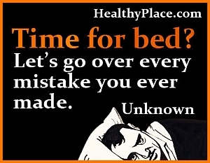 Цитат на психични заболявания - Време за легло? Нека преодолеем всяка една грешка, която някога сте правили.